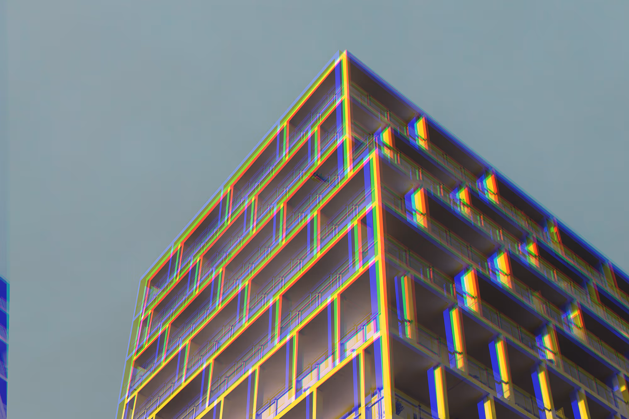 Architectural building corner